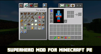 Superheroes Mod for Minecraft اسکرین شاٹ 2