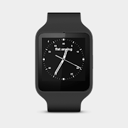3 Schermata Flat Analog Watch Face: Classic