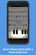 Compose sheet music اسکرین شاٹ 1