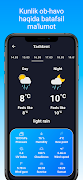 برنامه‌نما Weather عکس از صفحه
