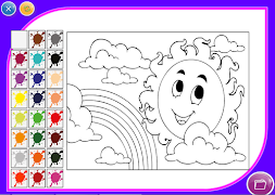 Cartoon Coloring poster