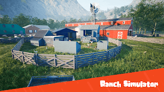Ranch Simulator Game info Plakat