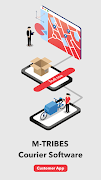 M-TRIBES Courier Software Customer App gönderen
