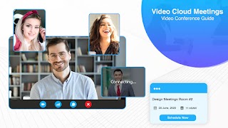 Guide for Zoom Video Meetings- Video Call Meet capture d'écran 5