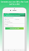 برنامه‌نما QR & BarCode Generator عکس از صفحه
