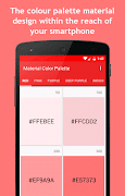 پوستر Material Color Palette