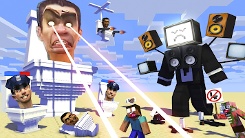 TVman Skibidi Mod Minecraft screenshot 2
