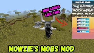 Mowzie's Mobs Mod Minecraft PE screenshot 3