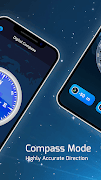 Digital Compass - GPS & Map ảnh chụp màn hình 3