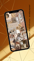 Beige Aesthetic wallpaper HD screenshot 2