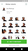 Stickers Chaves WAStickerApps capture d'écran 4