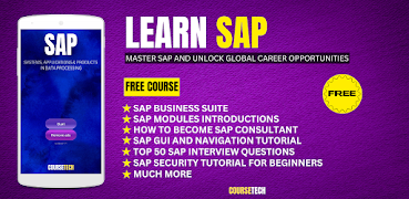 Learn SAP پوسٹر