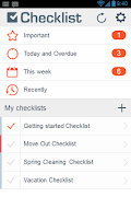 Camping Checklist पोस्टर