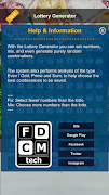 برنامه‌نما Quick Draw Lotto - Lottery عکس از صفحه