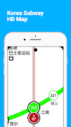 Korea Subway HD Map syot layar 2