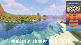 Realistic Shader Mod Minecraft ảnh chụp màn hình 1