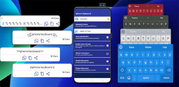 Iphone Keyboard For Androids 스크린샷 1