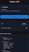 Tether API скриншот 1