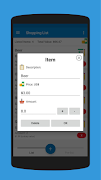 Shopping List تصوير الشاشة 1