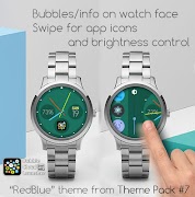 برنامه‌نما Minimal Bubble Watchface Pack7 عکس از صفحه