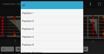 GuitarScales (7 strings) captura de pantalla 4