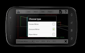 برنامه‌نما Ray Optics عکس از صفحه