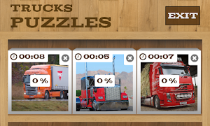 برنامه‌نما Trucks Puzzles عکس از صفحه