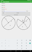 برنامه‌نما Circle Calculator عکس از صفحه