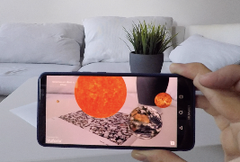 Planets 3D Augmented Reality screenshot 6