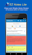 EZ Notes Lite screenshot 1