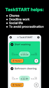 End procrastination TaskSTART screenshot 1