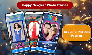 Molduras de Feliz Ano Novo imagem de tela 2