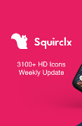 Squirclx - Icon Pack poster