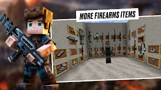 برنامه‌نما Gun Mods for Minecraft Weapons عکس از صفحه
