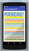 Pascal Triangle पोस्टर