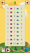 Math Table screenshot 2