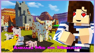Animals Mod for Minecraft PE تصوير الشاشة 2