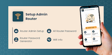 برنامه‌نما Setup Admin Router: Setup Page عکس از صفحه