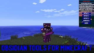 Obsidian Tool Mod Minecraft PE 스크린샷 2