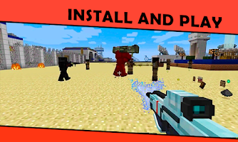 Gun Mod for MCPE poster