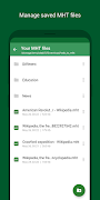MHTML Viewer, MHT Reader Saver screenshot 4