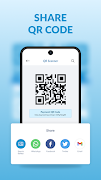 Lecteur de code QR capture d'écran 1