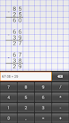 برنامه‌نما Long Division Calc عکس از صفحه