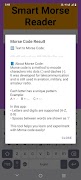 Smart Morse Reader screenshot 2
