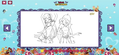 Winks Coloring imagem de tela 2