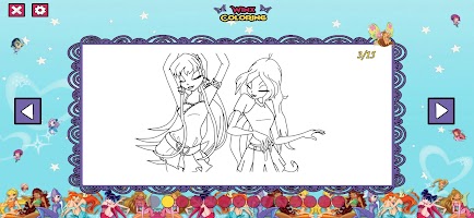 Winks Coloring screenshot 1