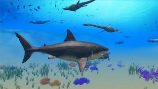 Megalodon Dino Survival Sim screenshot 6