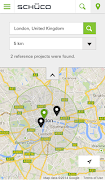 برنامه‌نما Schüco Referenzen App عکس از صفحه