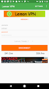 Lemon VPN screenshot 1