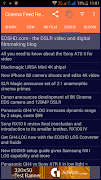 Cinema Feed Reader تصوير الشاشة 4